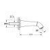 Излив Grohe Grandera 13341IG0 для ванны, хром/золото