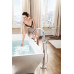 Смеситель Grohe Grandera 23318IG0 для ванны, напольный, хром/золото