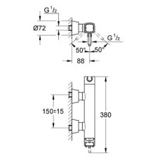 Смеситель Grohe Grandera 23316000, хром