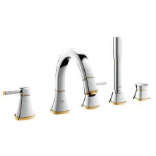 Смеситель Grohe Grandera 19919000 для ванны/душа, хром/золото