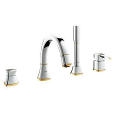 Смеситель Grohe Grandera 19936IG0 для ванны/душа, хром/золото