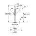 Смеситель Grohe Allure Brilliant 23119000 для ванны