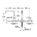 Смеситель Grohe Allure 19316 000 для ванны/душа, наружная монтажная часть