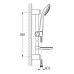 Душевой гарнитур Grohe Euphoria Champagne 27227001, 90 см, шланг 175 см, Ø115 мм