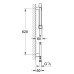 Душевой гарнитур Grohe Euphoria Cube plus 27891000
