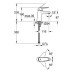 Смеситель Grohe Eurodisc Cosmopolitan 3246920E для раковины