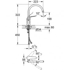 Смеситель Grohe Euroeco Speсial 32786000 для раковины