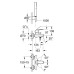 Смеситель Grohe Eurosmart Cosmopolitan 32832000 для ванны/душа