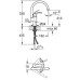 Смеситель Grohe Eurosmart New 33202002 для кухни стандартный