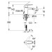 Смеситель Grohe Eurostyle Cosmopolitan 33566002 для биде