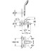 Смеситель Grohe Eurostyle Cosmopolitan 3359220A для ванны/душа