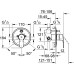Смеситель для ванны/душа Grohe Eurostyle Cosmopolitan 33637002, в сборе