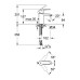Смеситель Grohe Eurostyle Cosmopolitan 3355720E для раковины