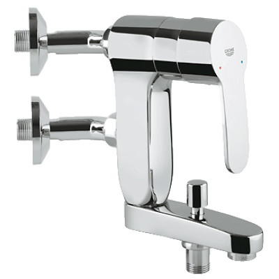 Смеситель Grohe Eurostyle Cosmopolitan Vertica 23302000 для ванны и душа