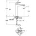Смеситель Grohe Eurostyle 23570003 для раковины, высокий, размер 