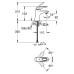 Смеситель Grohe Eurostyle 32468003 для раковины, размер 