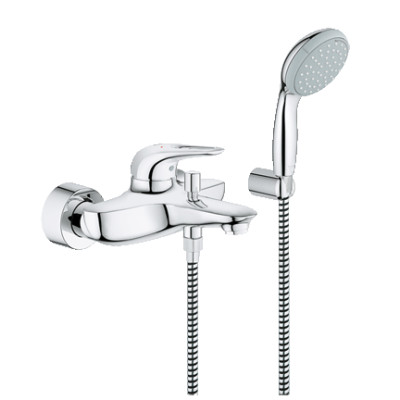 Смеситель Grohe Eurostyle 3359230A (33592003) для ванны и душа с душевым набором