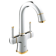 Смеситель Grohe Grandera 21107IG0, хром/золото
