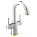 Смеситель Grohe Grandera 21107IG0, хром/золото