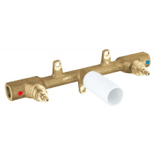 Смеситель для раковины на три отверстия Grohe 32706 000 (скрытая часть)
