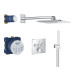 Душевой комплект Grohe Grohtherm 34706000 SmartControl , верхний душ квадратный