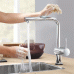 Смеситель Grohe Minta 31375DC0 для кухни, суперсталь