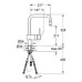 Смеситель Grohe Minta 32067 000 кухонный для мойки