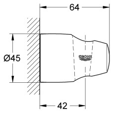 Держатель душа Grohe Movario 28403000