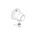 Шланговое подсоединение Grohe Movario 28405000, 1/2