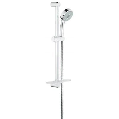 Душевой гарнитур Grohe New Tempesta Cosmopolitan 100 III 27576002 (27576001)/27929002 (27929001) с полочкой