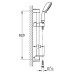 Душевой гарнитур Grohe New Tempesta Rustic 100 IV 26086001 (26086000) с полочкой