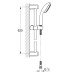 Душевой гарнитур Grohe New Tempesta 100 III 27644001 (27644000)