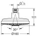 Верхний душ Grohe Rainshower Cosmopolitan 27134 000