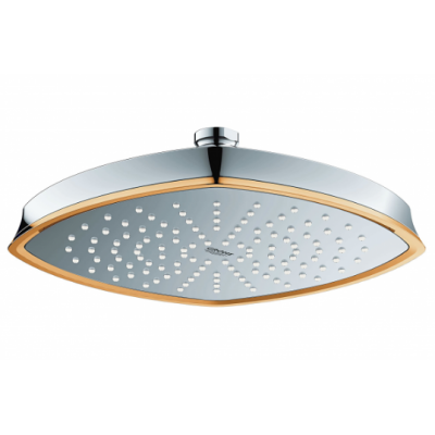 Верхний душ Grohe Rainshower Grandera 27974IG0, хром/золото