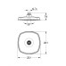 Верхний душ Grohe Rainshower Grandera 27974
