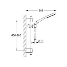 Душевой гарнитур Grohe Rainshower Icon 27277 001
