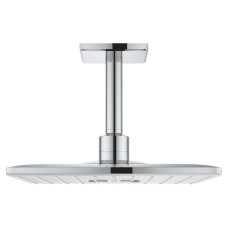 Верхний душ Grohe Rainshower SmartActive Cube 310 26481LS0, 2 режима струи, белый