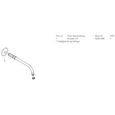 Кронштейн душевой настенный Grohe Relexa 27406000, 21,8 см