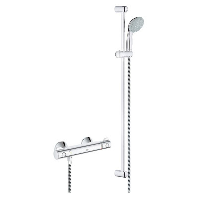 Термостат Grohe Grohtherm 800 34566001 (34566000) для душа с душевым гарнитуром