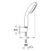Душевой набор Grohe Tempesta New  II 27849001 (27849000)