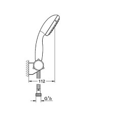 Душевой набор Grohe Tempesta New II 2760110E (2760100E)