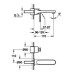 Смеситель Grohe Veris 19342000 для раковины, хром