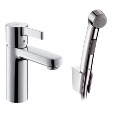 Смеситель Hansgrohe Metris S 31160 для раковины с гигиеническим душем