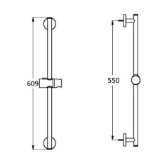 Душевая штанга Ideal Standard Idealrain B9420AA