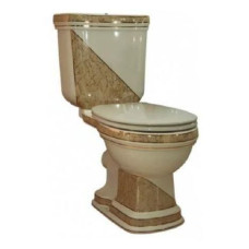Унитаз-компакт Creavit Klasik Карамель KL311/KL410/IT5030, с функцией биде
