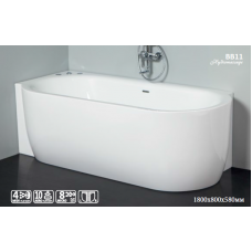 Ванна акриловая BelBagno BB11-1800