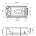 Ванна гидромассажная Радомир Хельга-2, 170*90 см