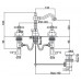 Смеситель Caprigo Bristol 21-022-vot