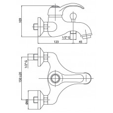 Смеситель Caprigo Maggiore 11-011-vot